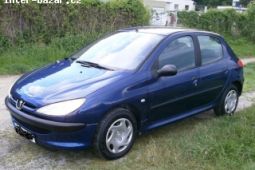 Peugeot 206 XR 1.1 rok 2003 -72tkm-serviska-KLIMA