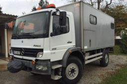 Mercedes Atego 4x4 - pojízdná dílna