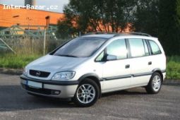 Opel Zafira 1.6 sport,118t.km,nebouraná,bez koroze