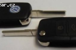 Klíč VW, Škoda, Seat, 2 tlačítka nebo 3 tlačítka